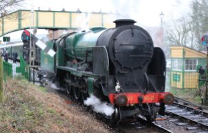Mid Hants Railway Spring Steam Gala 2015 Ropley - 850 Lord Nelson