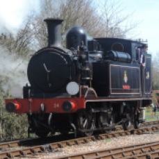 2015 - Isle of Wight Railway - O2' Class 0-4-4T No.W24 'Calbourne'
