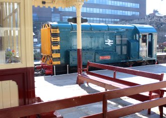 2015 - East Lancashire Railway Bury Bolton Street - British Railways Class 08 08164 Prudence BR blue