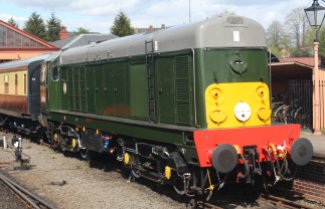 2015 - Severn Valley Railway Kidderminster - BR class 20 D8059