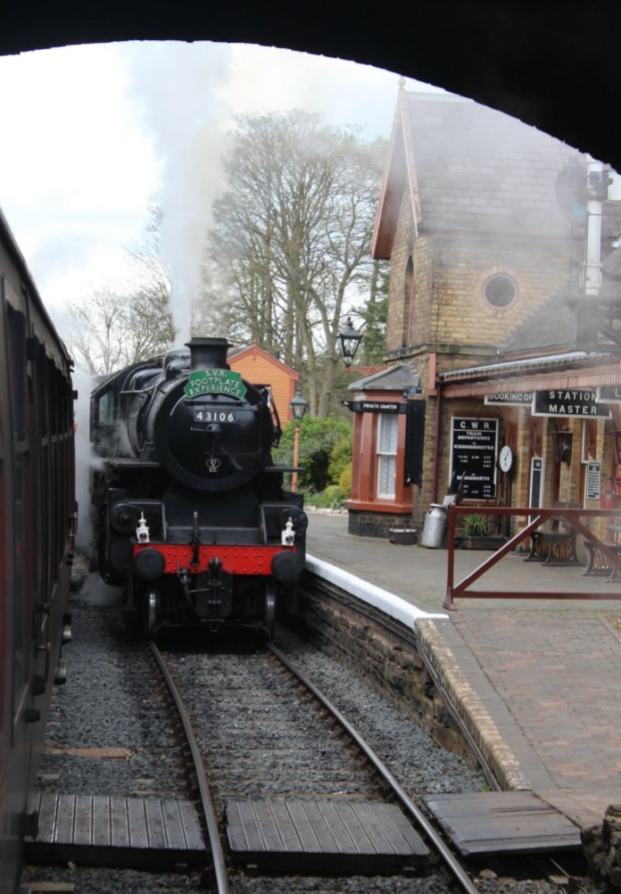 2015 - Severn Valley Railway Arley - BR Ivatt 4MT 2-6-0 43106