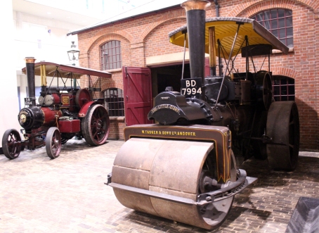 Milestones Museum traction engine steam roller 7th November 2015